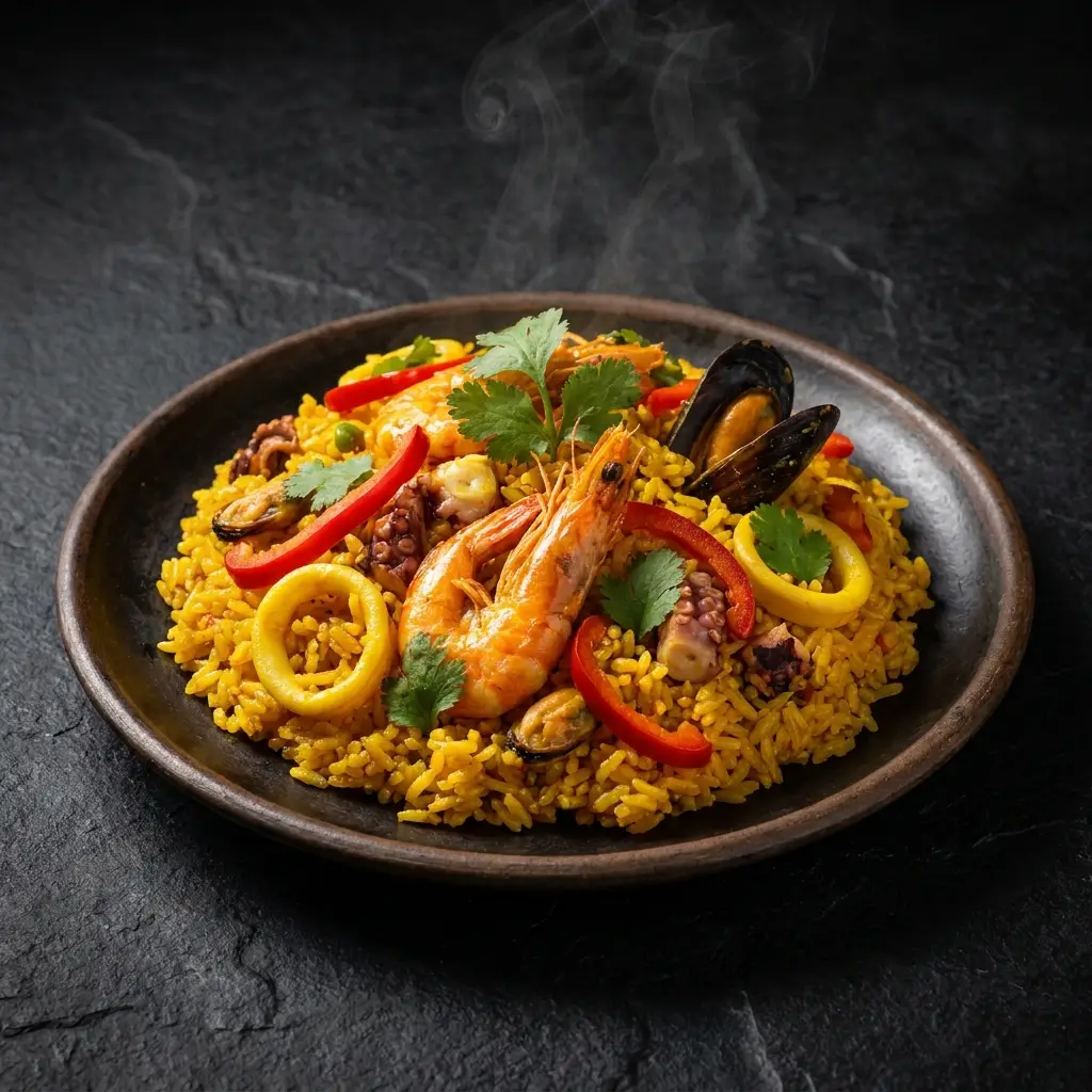 Arroz con mariscos